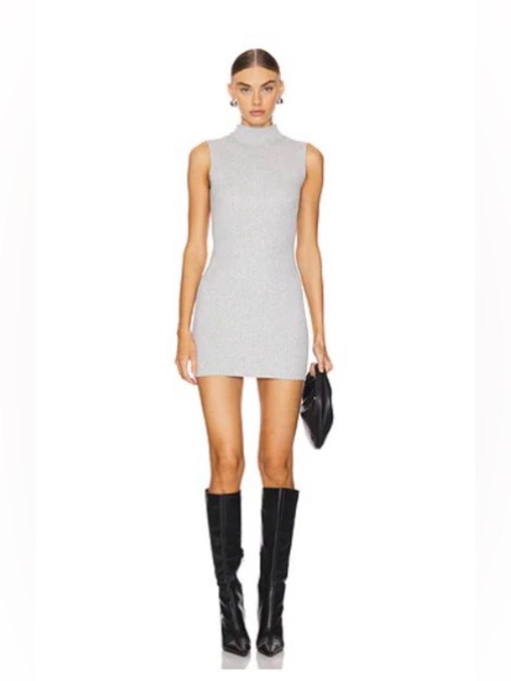 Lovers + Friends Myra Mini Dress in Grey